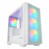 Rampage Craft White USB 3.2 ARGB ATX Mid Tower Beyaz Kasa thumbnail 1