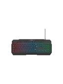 Claw's Thunderstrike Rgb Işıklandırma - 1000Hz Polling Rate - Örgü Kablolu Membran Oyuncu Klavyesi - 1