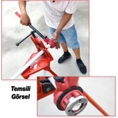 (1 Adet) Manuel Diş Açma Pafta Kafası 1" Dahili Kesici Diş Açma Bıçaklı Boru Paftası 1/2" Maksimum thumbnail 3