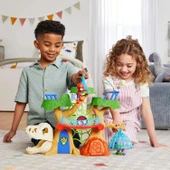 Marvel Spidey and His Amazing Friends Dino-Webs Ağaç Ev Süper Kahraman Oyun Seti - 4