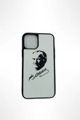 Kılıfx Apple iPhone 11 PRO Uyumlu ATATÜRK Görsel Baskılı Silikon Lansman Kılıf - 2