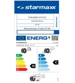 Starmaxx 165/65 R13 TL 77T TOLERO ST330 Oto Yaz Lastiği (Üretim Tarihi:2025) thumbnail 2