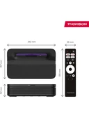 Thomson Sirius PG55B Google TV 4K Akıllı Projeksiyon Cihazı - 4
