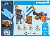 Playmobil 71189 Pirate and Fire Cannon thumbnail 2