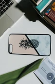 Kılıfx iPhone 7 Plus / 8 Plus Uyumlu Ananas Tasarım Süper Şeffaf Silikon Telefon Kılıfı - 2