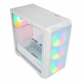 Rampage Craft White USB 3.2 ARGB ATX Mid Tower Beyaz Kasa thumbnail 3