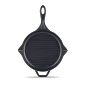 Hosse 24 Yardımcı Kulplu Yuvarlak Grill Tava - 1