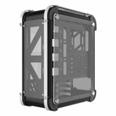 Rampage Castle USB 3.2 RGB ATX Mid Tower Siyah Kasa thumbnail 4