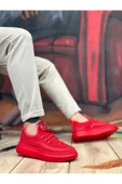 Arda BA0375 Özel Örme Triko Tarz Kırmızı Renk Spor Ayakkabı thumbnail 2