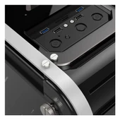 Rampage Castle USB 3.2 RGB ATX Mid Tower Siyah Kasa thumbnail 2