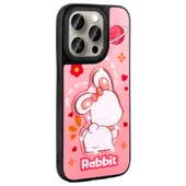 Apple iPhone 15 Pro Max Kılıf Parlayan Kabartmalı İkonik Figürlü  Amas Silikon Kapak thumbnail 5