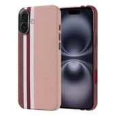 Apple iPhone 16 Plus Kılıf M-safe Şarj Özellikli Karbon Fiber Görünümlü  Nekst Kapak thumbnail 1