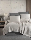 Özdilek Liya Çift Kişilik Pike Seti Gri - 1