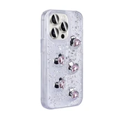 Apple iPhone 15 Pro Max Kılıf Airbagli Simli Arka Yüzey  Işıltı Silikon Kapak thumbnail 4