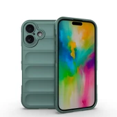 Apple iPhone 16 Kılıf Esnek TPU Oyuklu Arka Yüzey Tasarımlı  Etnik Silikon Kapak thumbnail 1