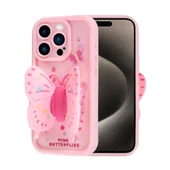 Apple iPhone 15 Pro Kılıf Kamera Korumalı Figür Tasarımlı Zore Kapya Kapak - 4