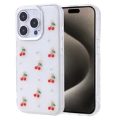 Apple iPhone 15 Pro Kılıf Airbag Tasarımlı Simli Şeffaf  Kutup Kapak thumbnail 1