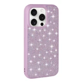 Apple iPhone 15 Pro Kılıf Parlak Taşlı Tasarım  Pırlanta Kapak thumbnail 1