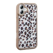 Apple iPhone 16 Kılıf Taşlı ve Simli Tasarım  Azra Kapak thumbnail 3