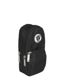 Relaxion Çift Gözlü Viyana Lüx Siyah Kalem Çantası/Kalemlik (150) - 1