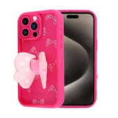 Apple iPhone 15 Pro Kılıf Kamera Korumalı Figür Tasarımlı Zore Kapya Kapak - 5