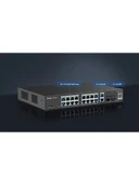 Ruijie Reyee RG-ES220GS-P 16 Port PoE 2 Port Uplink 2 Port SFP Rack Mount Yönetilebilir 250W  PoE Switch - 2