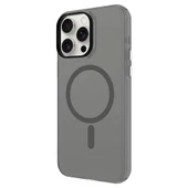 Apple iPhone 15 Pro Kılıf  M-safe Şarj Özellikli Buzlu Transparan C-Pro Sert Kapak thumbnail 6