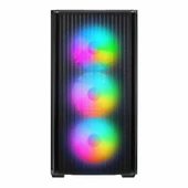 Rampage Craft Black USB 3.2 ARGB ATX Mid Tower Siyah Kasa thumbnail 2