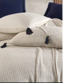 Özdilek Liya Çift Kişilik Pike Seti Lacivert - 2