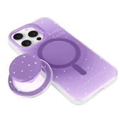 Apple iPhone 15 Pro Kılıf M-safe Şarj Özellikli Tak-Çıkar Pop Soketli  Tiktok Kapak thumbnail 5