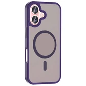 Apple iPhone 16 Kılıf M-safe Şarj Özellikli Mat Arka Yüzey  Sio Kapak thumbnail 4