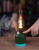 Vintage Şarjlı Gece Lambası & Hava Nemlendirici Buhar Makinesi 280ml - 2