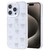 Apple iPhone 15 Pro Kılıf Airbag Tasarımlı Simli Şeffaf  Kutup Kapak thumbnail 2