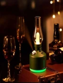 Vintage Şarjlı Gece Lambası & Hava Nemlendirici Buhar Makinesi 280ml - 1