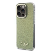 Apple iPhone 15 Pro Kılıf Guess Orjinal Lisanslı Yazı Logolu Mirror Disco Kapak - 3