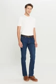 Altınyıldız Classics Erkek K.mavı Slim Fit Dar Kesim Magic Denim Esnek Jean Kot Pantolon thumbnail 2