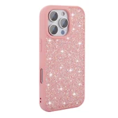 Apple iPhone 16 Pro Kılıf Parlak Taşlı Tasarım  Pırlanta Kapak thumbnail 1