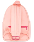 Yuga Suni Deri Dört Gözlü Sırt Çantası Pembe - 2