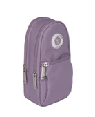 Relaxion Çift Gözlü Viyana Lüx Lila Kalem Çantası/Kalemlik (150) - 1