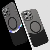 Apple iPhone 16 Pro Kılıf M-Safe Şarj Özellikli Mıknatıslı  Duble Kapak thumbnail 1