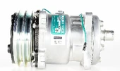 KLIMA KOMPRESÖR-24V SD5S14  R134a  UNIVERSAL> 132mm A2 K YATIK A.Ç-İ.K - SANDEN-6634 - 1