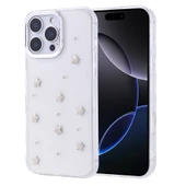 Apple iPhone 16 Pro Max Kılıf Airbag Tasarımlı Simli Şeffaf  Kutup Kapak thumbnail 1