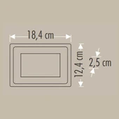 Elektrikle Çalışır, 50 Watt BEYAZ Işık İç ve Dış Mekan Slim Led Projektör, Yağmurdan Etkilenmez thumbnail 2