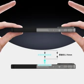 Apple iPhone 16 Pro Kılıf M-Safe Şarj Özellikli Mıknatıslı  Duble Kapak thumbnail 4