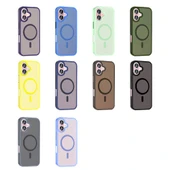 Apple iPhone 16 Plus Kılıf M-safe Şarj Özellikli Mat Arka Yüzey  Sio Kapak thumbnail 3