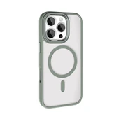 Apple iPhone 16 Pro Kılıf Wireless Şarj Özellikli  Krom M-safe Silikon Kapak thumbnail 7