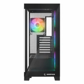 Rampage Hydra V2 Black USB 3.2 ARGB eATX Mid Tower Siyah Kasa thumbnail 2