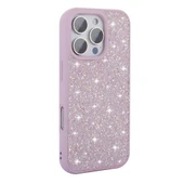 Apple iPhone 16 Pro Max Kılıf Parlak Taşlı Tasarım  Pırlanta Kapak thumbnail 1