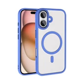 Apple iPhone 16 Plus Kılıf Wireless Şarj Özellikli  Krom M-safe Silikon Kapak thumbnail 1