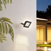 Elektrikle Çalışır, 50 Watt BEYAZ Işık İç ve Dış Mekan Slim Led Projektör, Yağmurdan Etkilenmez thumbnail 5